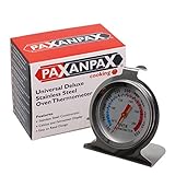 Paxanpax PCK633 Universal Deluxe Stainless Steel Oven Thermometer