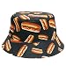 City Hunter Bd1950 Food Bucket Hat - Black Hot Dogs