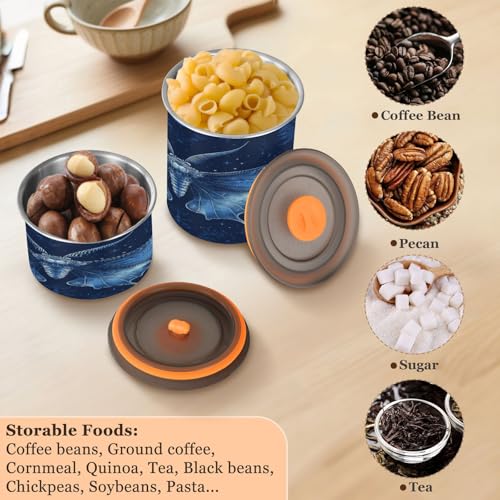 Contenedor hermético acero inoxidable 500ml para café miniatura 5
