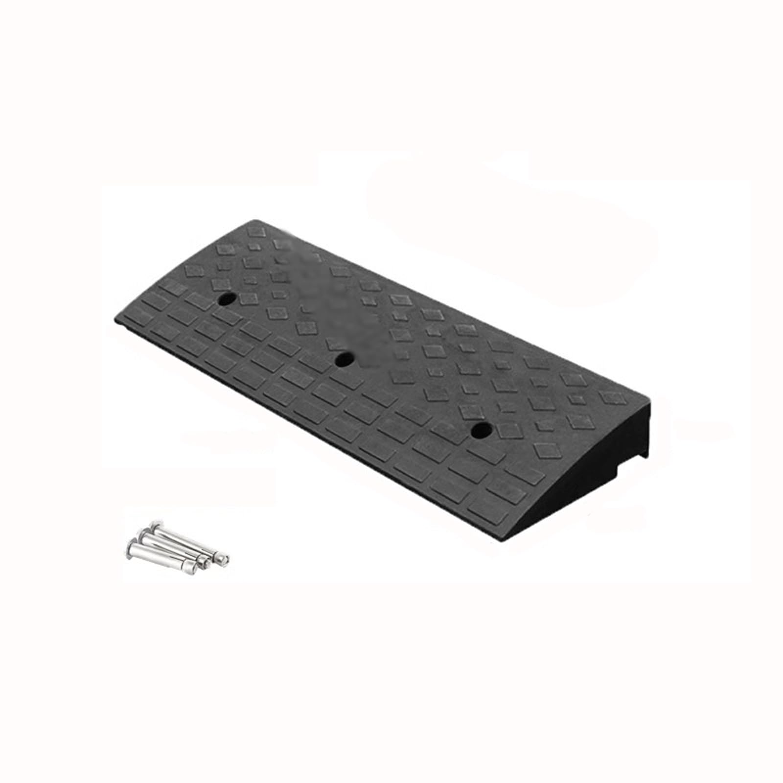 Alfombrilla de pendiente para escalera, para el hogar, escalera, pendiente, triángulo, umbral, rampa auxiliar extraíble (11 cm)