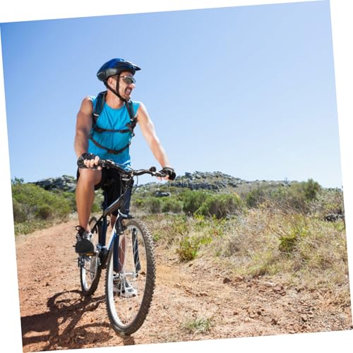 Cubiertas para zapatos de bicicleta Toyvian para invierno, cubrebotas antideslizantes con correa en el talón para ciclismo de carretera y montaña, protección duradera contra la lluvia miniatura 2