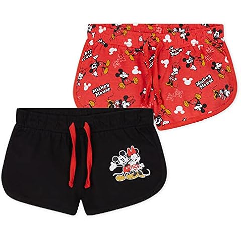 Disney Pack De 2 Pantalones Cortos de Mickey y Minnie Mouse Cover