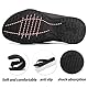 MGGMOKAY Herren Flip Flops Sandalen Bequeme Fußgewölbestütze Lässige Strandrutschen Schuhe,Schwarz,44