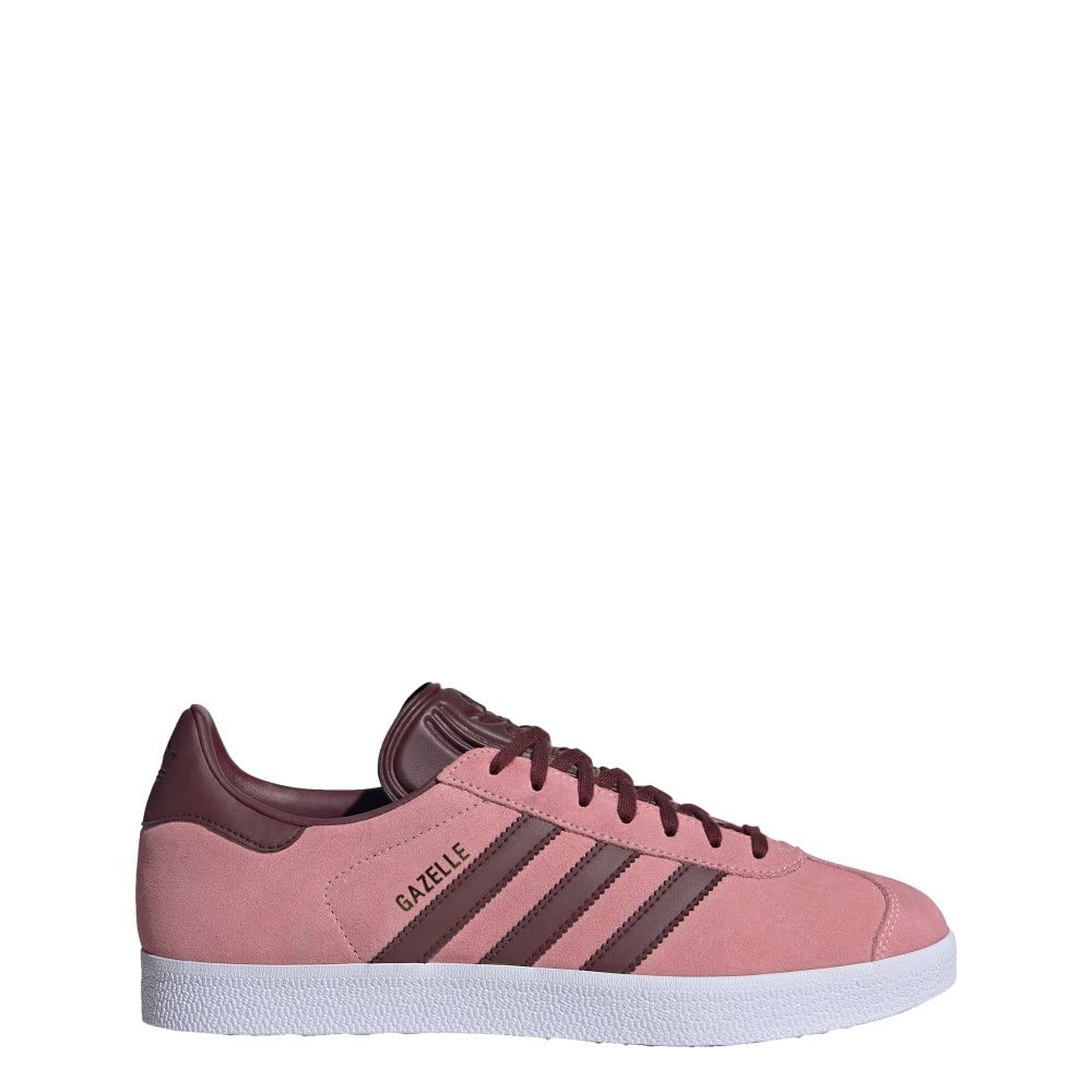 adidas Gazelle Mens Shoes Size 10, Color: Super Pop/Shadow Red/Pure White