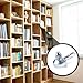 30pcs Shelf Support Pegs Replacement Accessories, Zinc Alloy Bookshelf Pegs for Shelves Shelf Support Holders Pin Compatible with IKEA Part 131372 Billy Bookcase