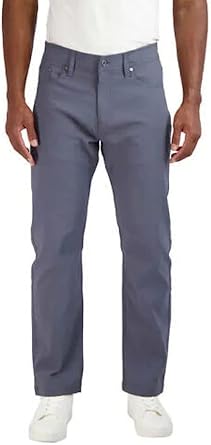 Gerry Mens Relaxed Fit Comfort Stretch Venture Commuter Pant | 36x30, Blue