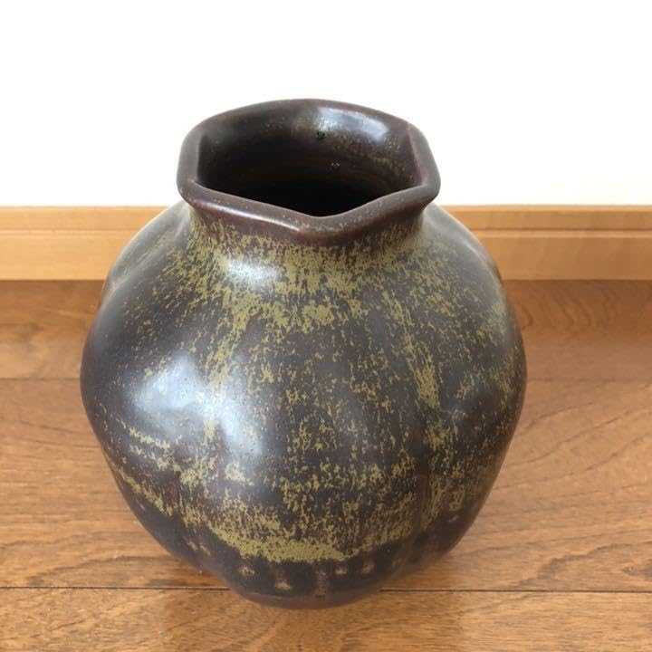 Amazon.co.jp: 丹波焼 丹水窯 立杭焼 花瓶 田中陶工 品 : ホーム＆キッチン