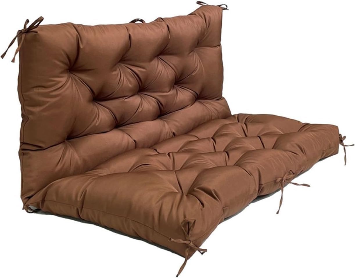 Cuscini per dondolo da esterno, cuscino per panca da giardino per mobili da giardino, cuscini di ricambio per sedie a sdraio a 3 posti, resistenti e confortevoli, per veranda, patio, sedie antiscivolo