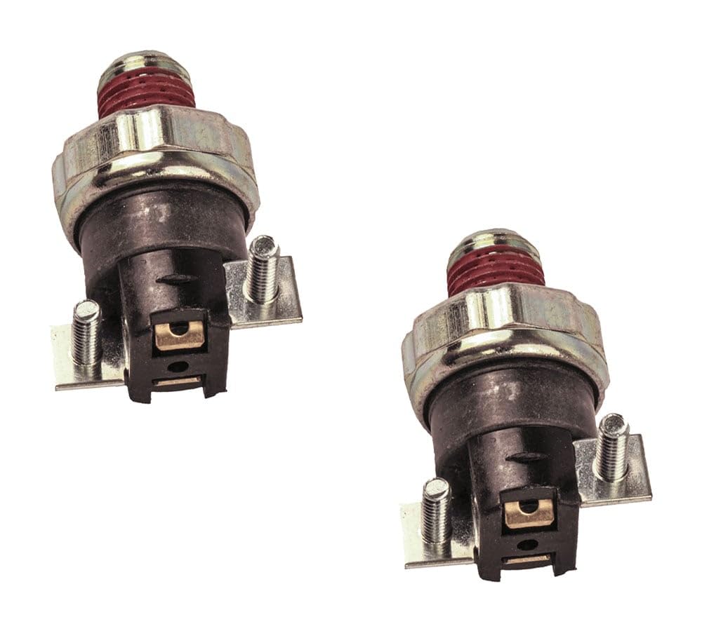 Mytee Products 2 Pk Heavy Duty Stop Light Switch - Air Brake Double Check Valve & Stop Light Switch Replaces 505-026-C, 8022594, Tectran 143250,