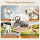 Zorela Hundebademantel, Superweicher Bademantel Hund aus Korallenvlies, Hunde Bademantel Hundehandtuch Extra Saugfähig für nach dem Bad, Strand, Pool