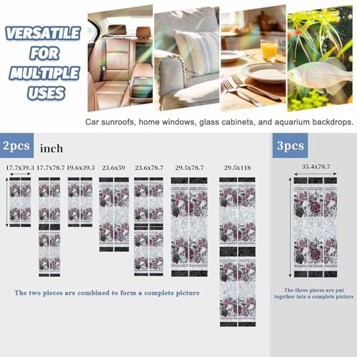 Película Decorativa para Ventanas SODIKA 17.7" x 39.3" (2 piezas) miniatura 5