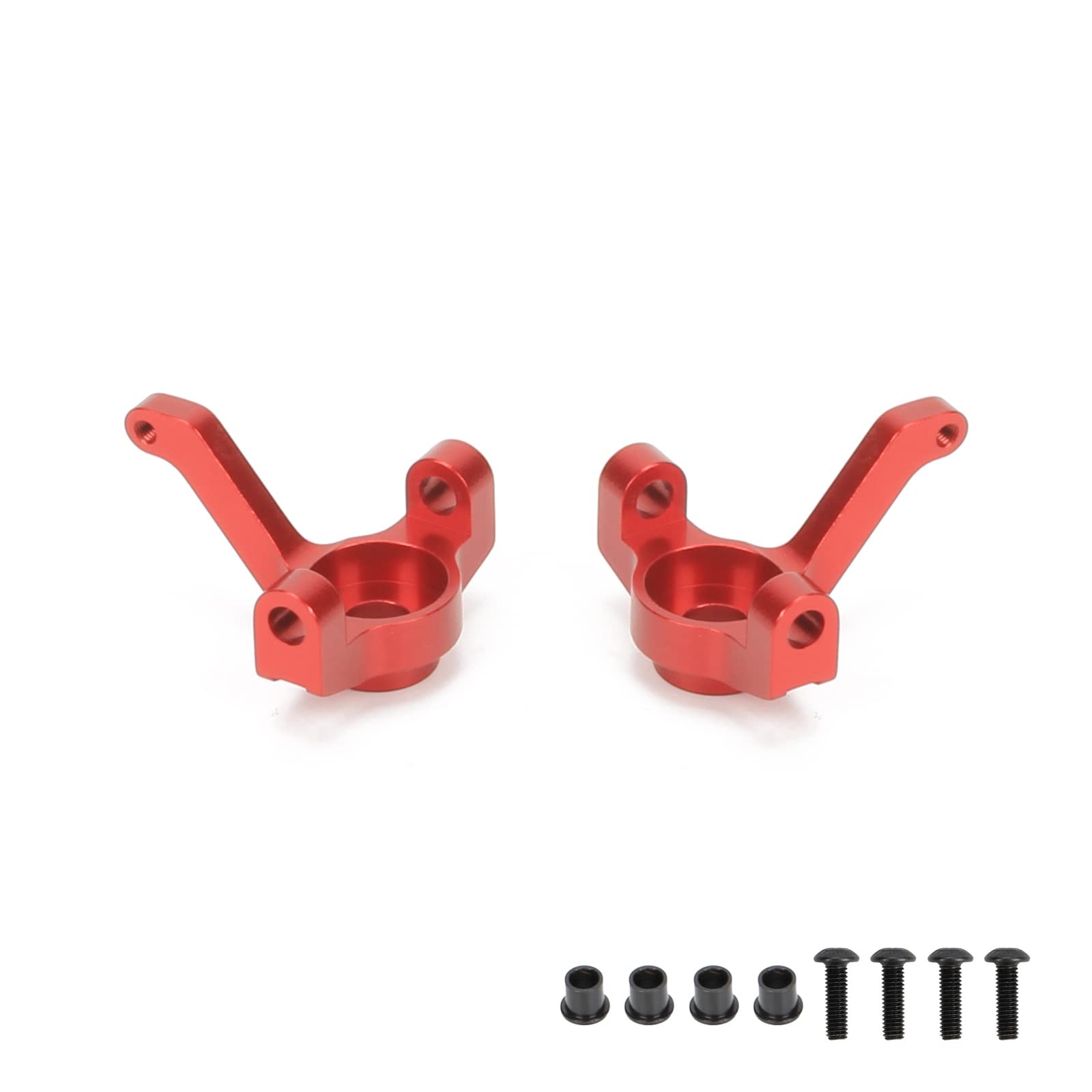 HobbyCrawlerfor Redcat Gen7 Upgrades Alloy Steering Hub Carrier for Rc Hobby Model Car Redcat 110 Everest Redcat Gen7 ProSport(red)
