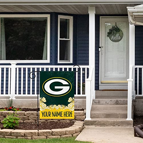 Image of Rico Industries NFL Standard /Primary Personalized 13 inch x 18 inch Double Sided Garden Flag