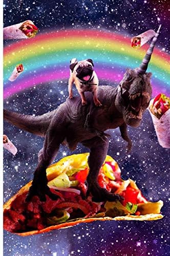 Dinosaur riding unicorn Clearance