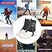 Waterproof Short Gaiters, Low Trail Shoe Cover with Stretchy Bands, Ankle Gaiters for Mountaineering Hiking Camping Climbing Trail Running
