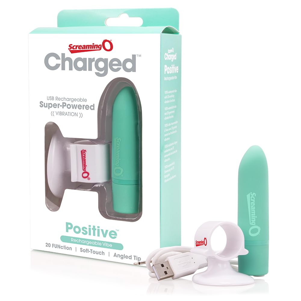 Amazon.com: Screaming O Charged Positive Bullet Vibrator for Women - Slim Mini Vibrator with 20 Rumbling Vibration Modes, Rechargeable Waterproof Vibrating Sex Toy for Her - Kiwi : Health & Household Amazon.com: Screaming O Charged Positive Bullet Vibrator for Women - Slim Mini Vibrator with 20 Rumbling Vibration Modes, Rechargeable Waterproof Vibrating Sex Toy for Her - Kiwi : Health & Household
