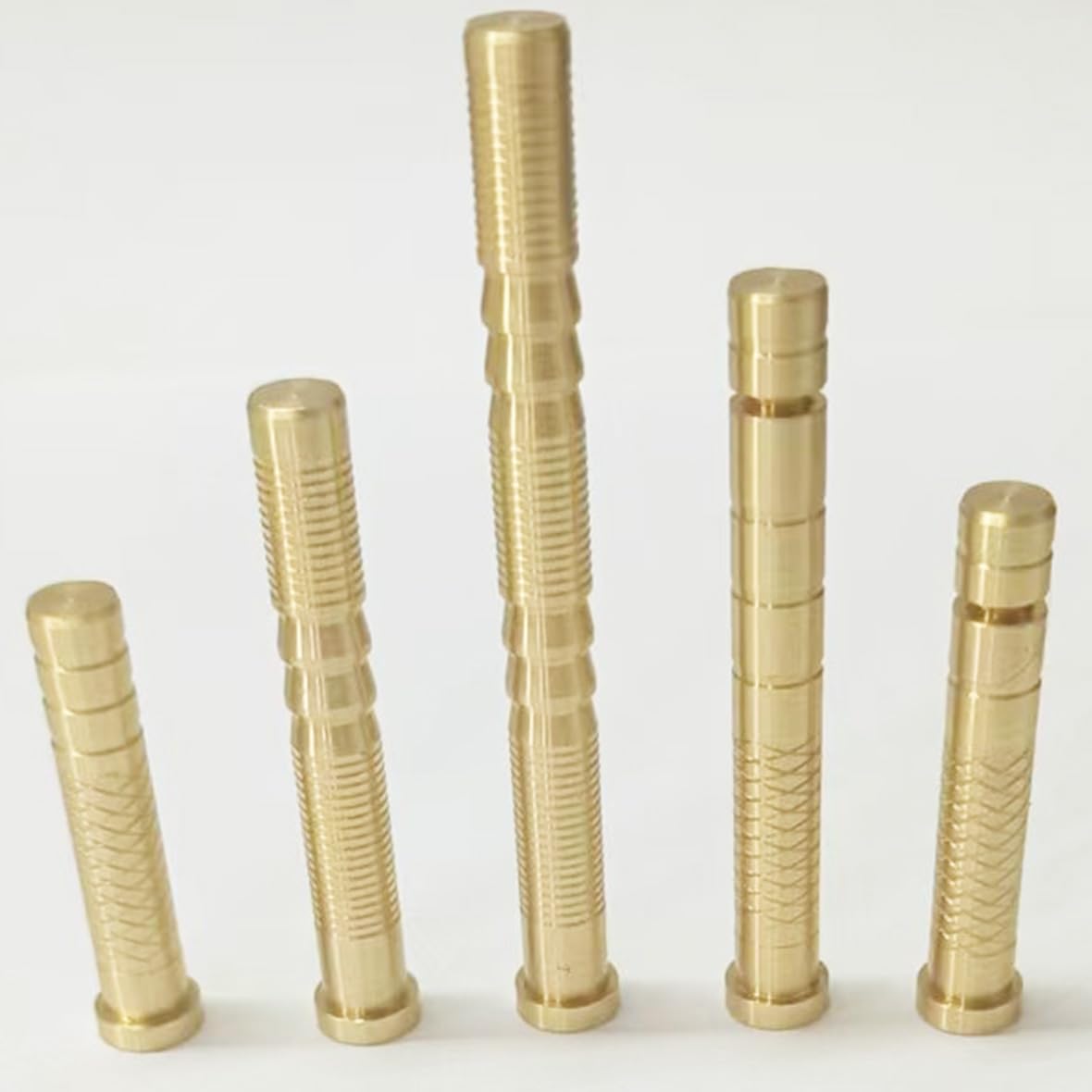 yeseje Field Points Copper Bolt with Surface Embossed Inserts Inner Diameter .244 Carbon Arrow (12-Pack) (200, Grams)