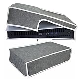 Starnearby Housse Anti-poussière pour Console de Jeu PS5 Slim, Manchon Lavable en Tissu O...