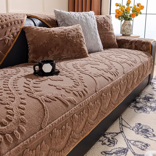 Coussin de canapé en fourrure de lapin lavable pour canapé modulable