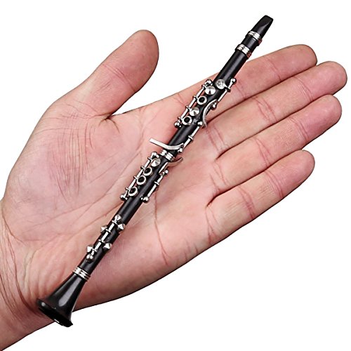 image for Seawoo Dselvgvu Miniature Clarinet with Stand and Case Mini Musical In