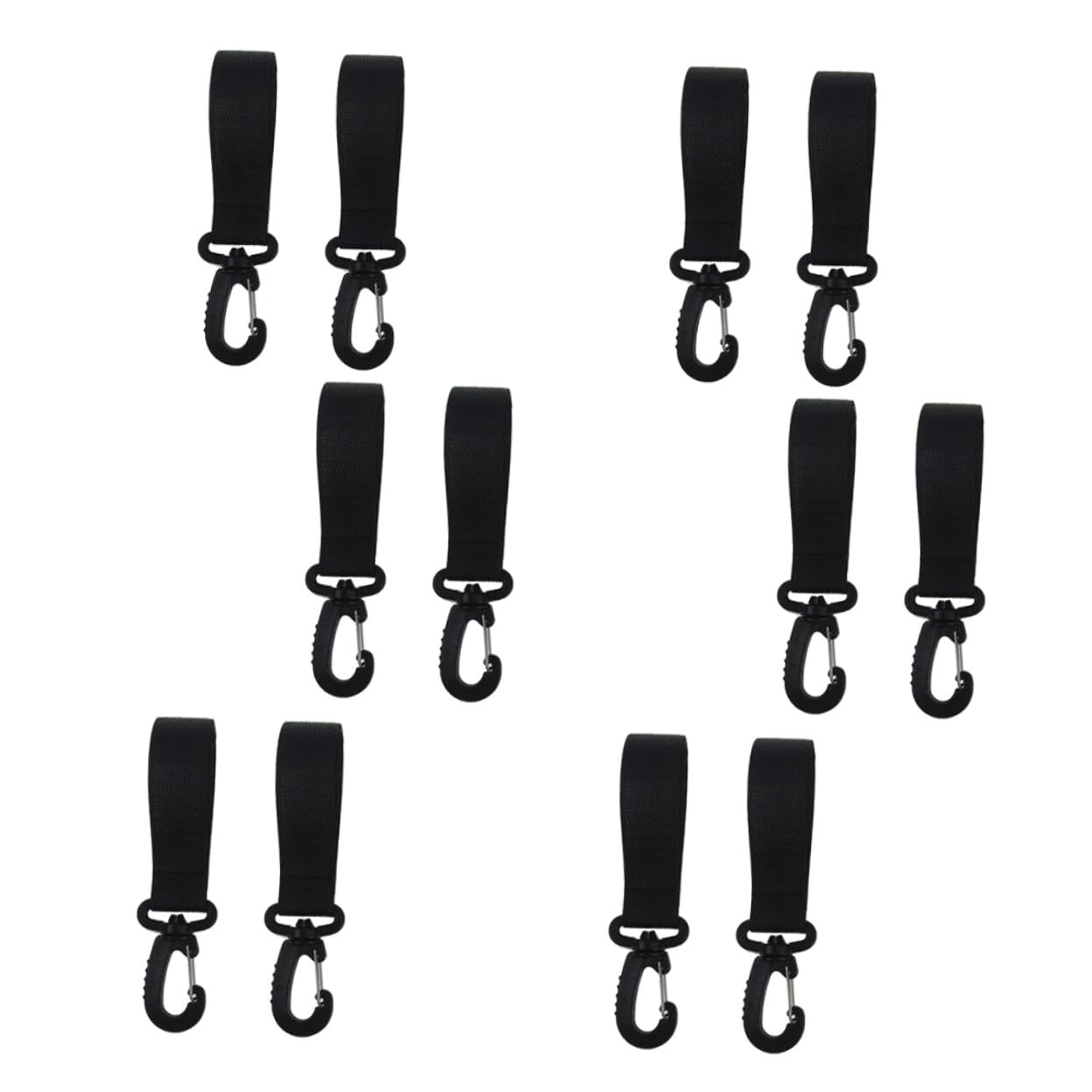 12pcs Rotatable Stroller Hooks for Diaper Bags Multi-Function Non-Slip Hanging Hooks Pram Bag Holder for Strollers Joggers and Combos 12pcs Rotatable Stroller Hooks for Diaper Bags Multi-Function Non-Slip Hanging Hooks Pram Bag Holder for Strollers Joggers and Combos