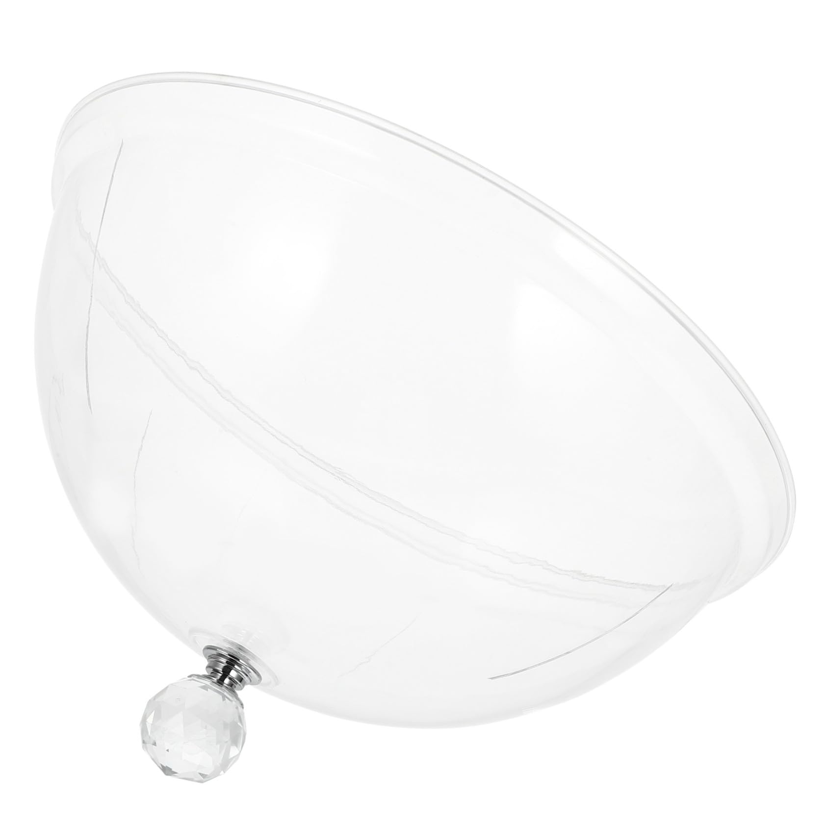 VALICLUD Cúpula para Tartas de 26cm en PC Transparente, Cubierta