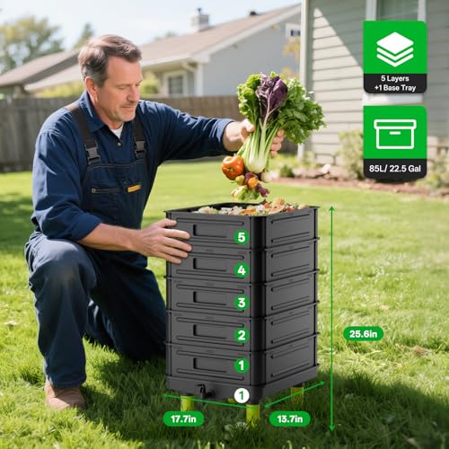 Opiniones y reviews de Contenedores para hacer compost para exterior los 5 más buscados. 14 Imagen adicional