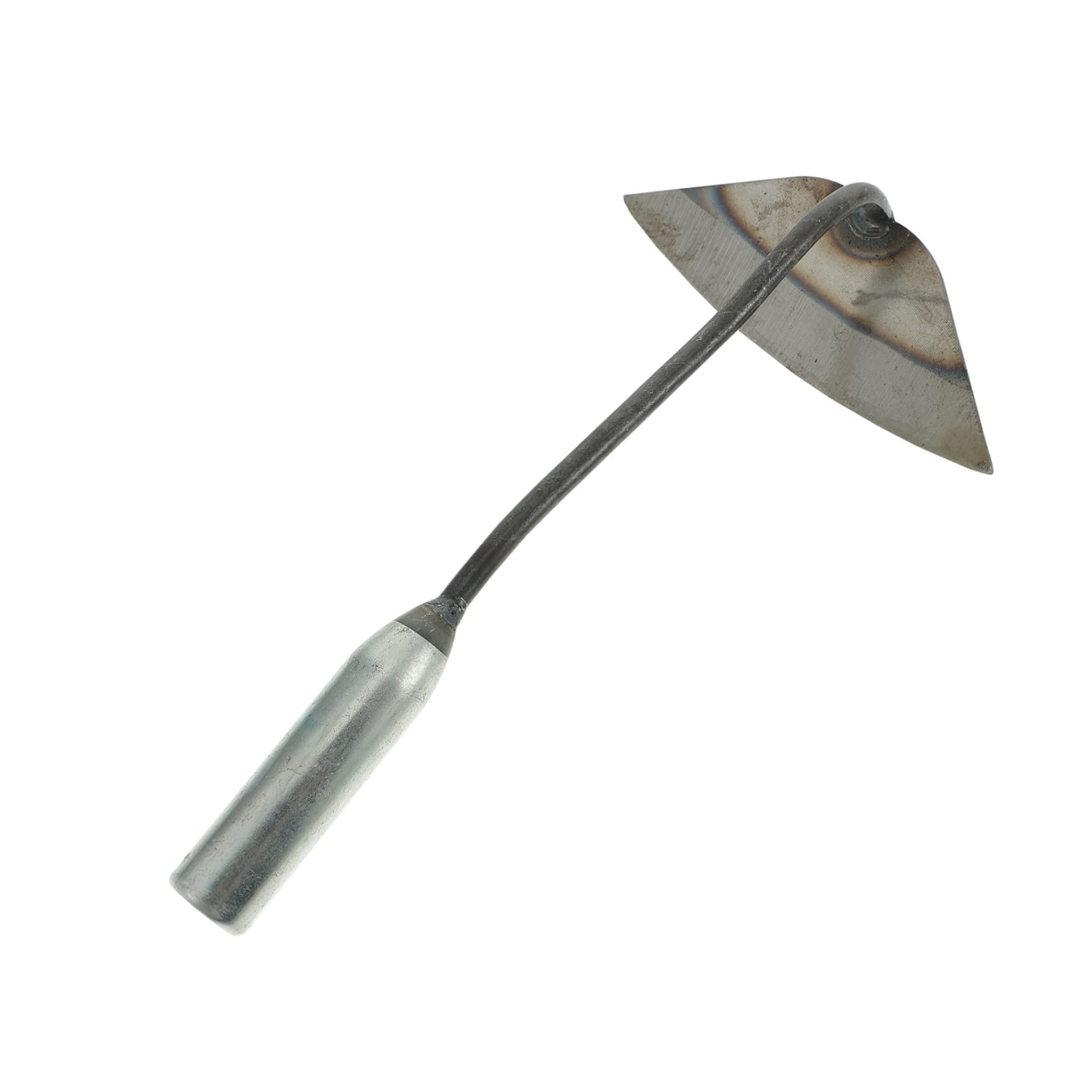 BESTonZON Handheld Forged Gardening Hoe Durable Weeding Tool for Garden Planting Portable and Lightweight Metal Handheld Plow for Easy Removal and Soil Cultivation