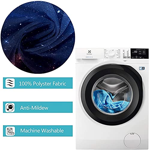 Rideau de douche polyester KnSam résistant à l'eau 180x200 pour baignoire propre - 6
