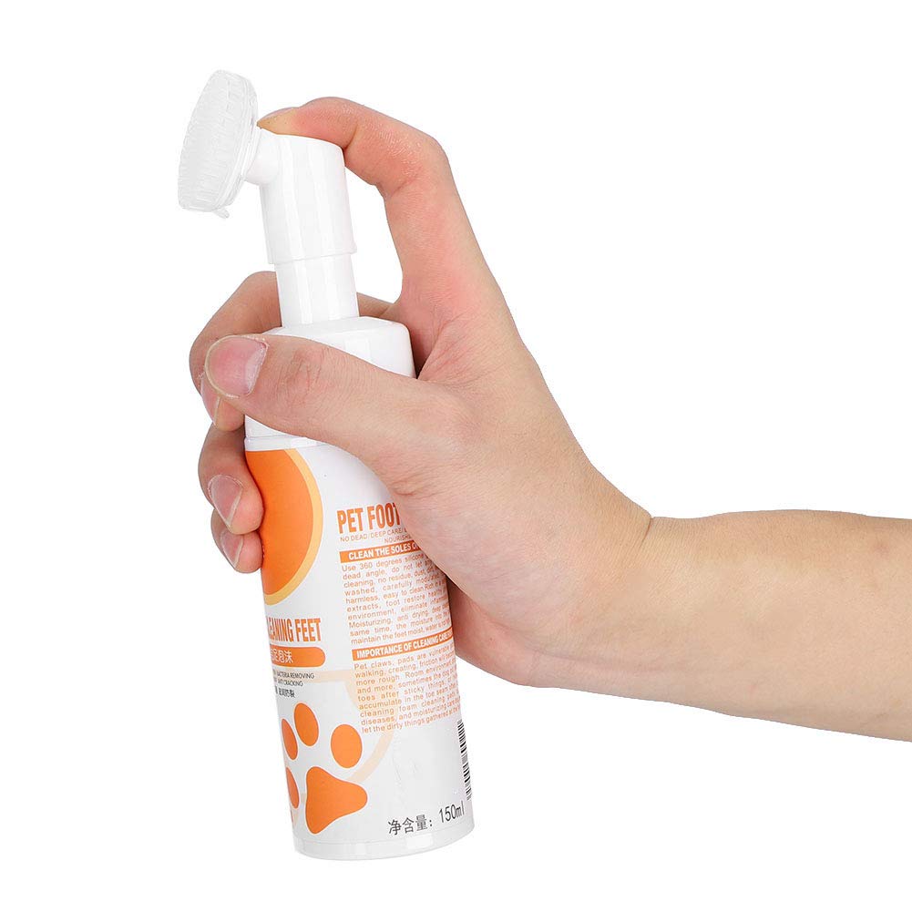 Limpiador de Patas, Limpiador de Patas de Perro de Limpieza Profunda, sin Espuma de Garra para Lavar, Evita el Agrietamiento en Seco del Pie para Perros para Limpiar la Pata