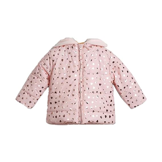 Karrot by Shoppers Stop Printed Polyester Hood Infant Girls Jacket (A21700GJKT430-P)