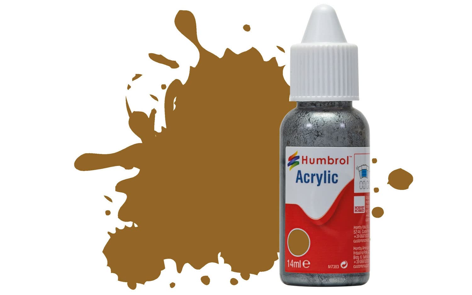 Humbrol No.26 Khaki - Matt Acrylic Paint 14ml DB0026