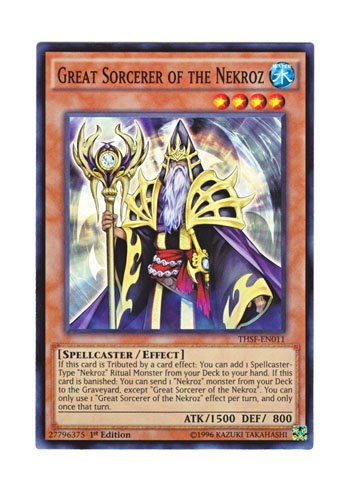 影霊衣  米 米版 パーツ 英語 英語版 Amazon.co.jp: 遊戯王 英語版 THSF-EN011 Great Sorcerer of the