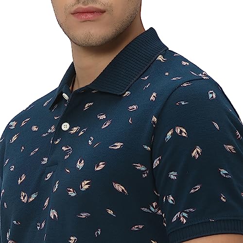 Image of MUFTI Mens Cotton Slim T-Shirt