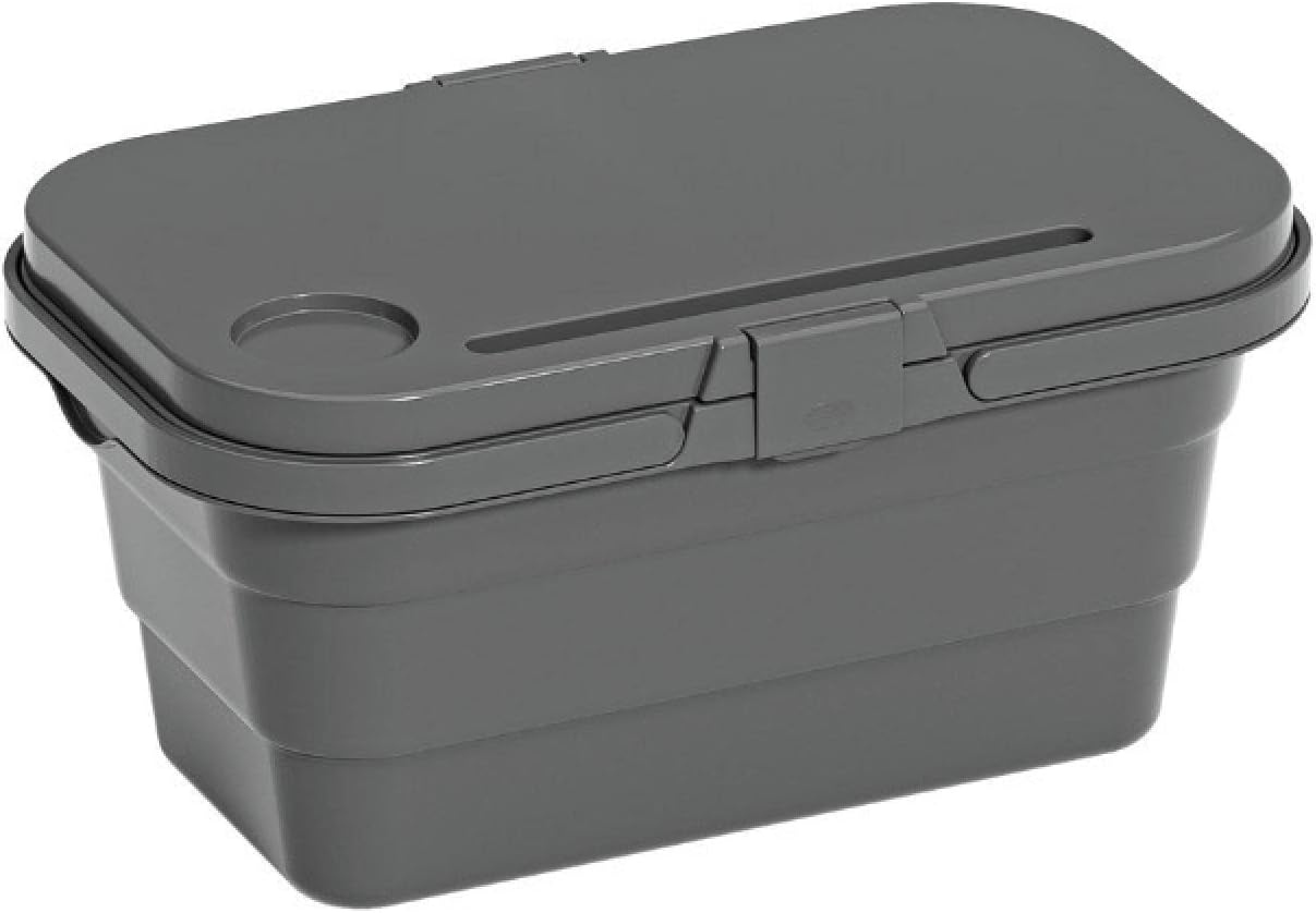 Foldable Picnic Basket with Lid and Tray Table Set