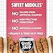Our Specialty Carrot Cake Sweet Middles Sandwich Cookies - Made in a Peanut and Nut Free Facility, Pack of 12 Sandwich Cookies