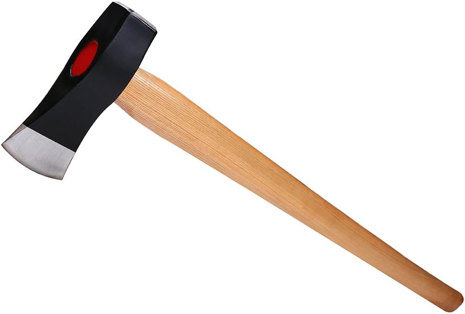SNOWMUS45# Drop Forged Carbon Steel Forge Axe Splitting Mauls With wooden Handle Ash Wood Cast Steel