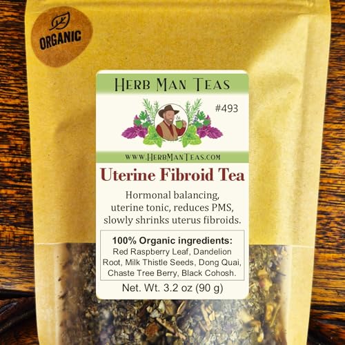 FIBROID TEA — Organic Herbal Blend for Hormonal Balance &