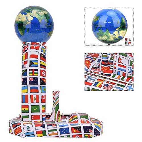 Preisvergleich Produktbild Anti-Schwerkraft-Spiralkugel, langlebiger Kunststoff Anti-Schwerkraft-Gyroskop-Desktop-Globus Schreibtisch-Explosions-Dekompression... Großes Lernspielzeug, Büromaterial, Lehrerausstattung