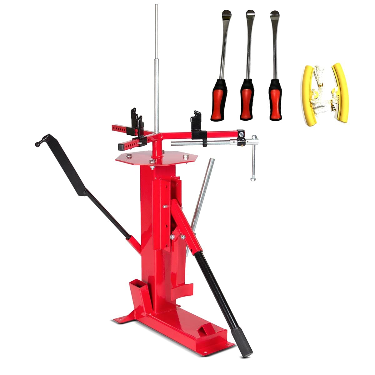 Destalonadora de neumatiomotos Moto 4-21" Desmontadora de Ruedas XL9 Rojo