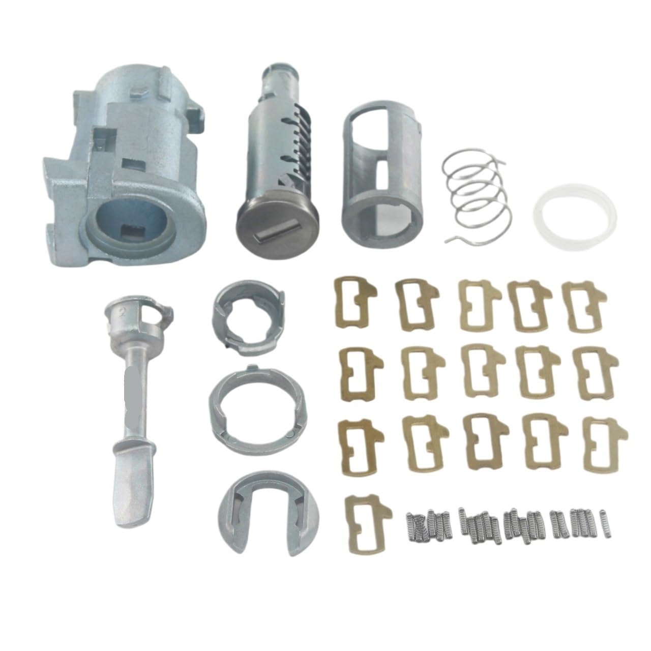 Rear Tailgate Lock 3B0837167/168 for Passat for Toledo for Leon for Arosa for Lupo Left Right Door Lock Barrel Cylinder Repair Set