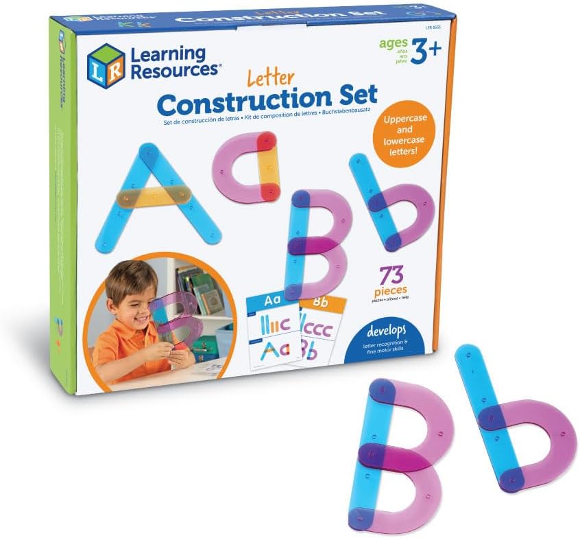 Learning Resources Letter Construction Activity Set