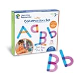 Learning Resources Letter Construction Activity Set - Alphabet Montessori Toys, Ages 3+