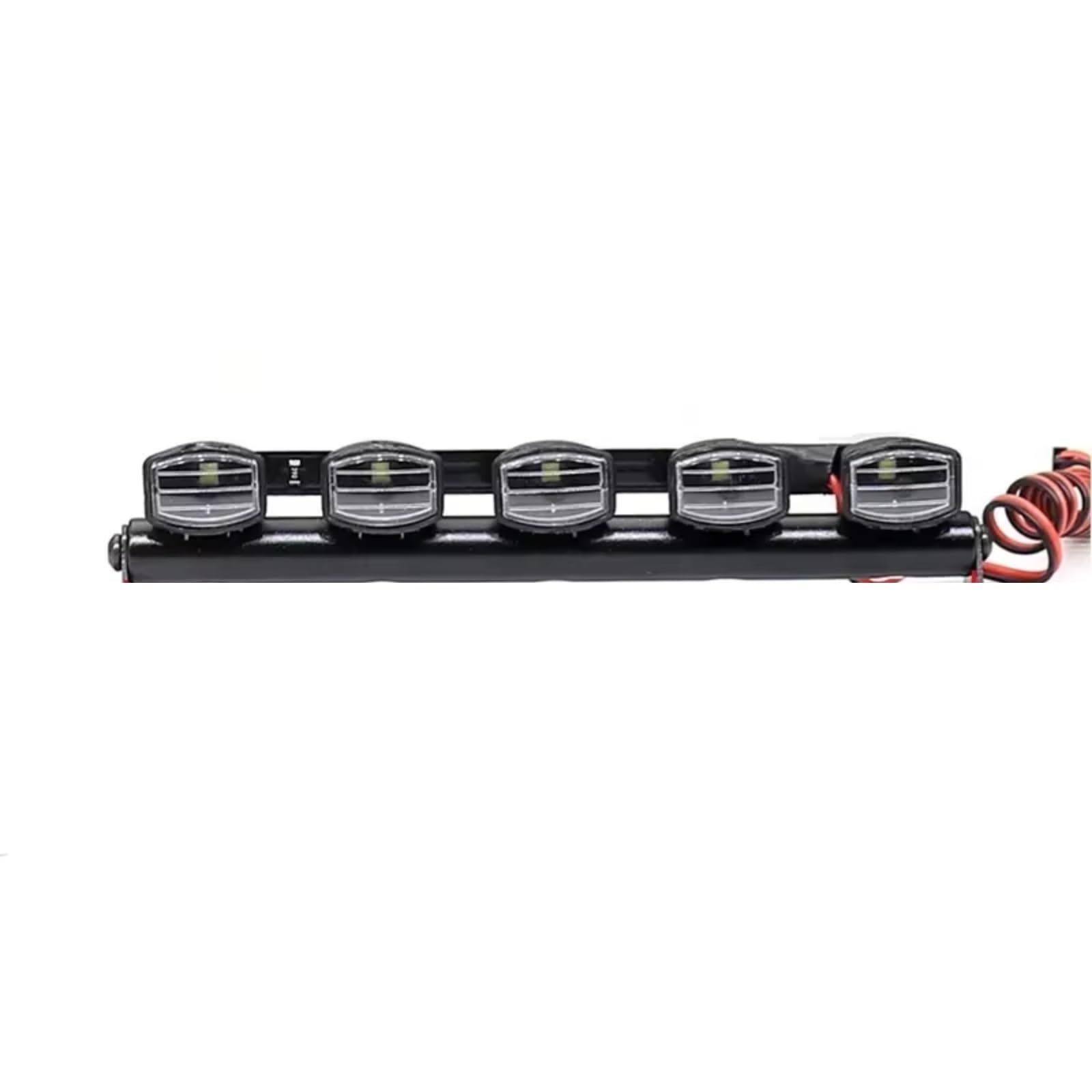 Focos para coche RC Crawler 1/10 y barra de luces de techo para TRX-4 Axial 4