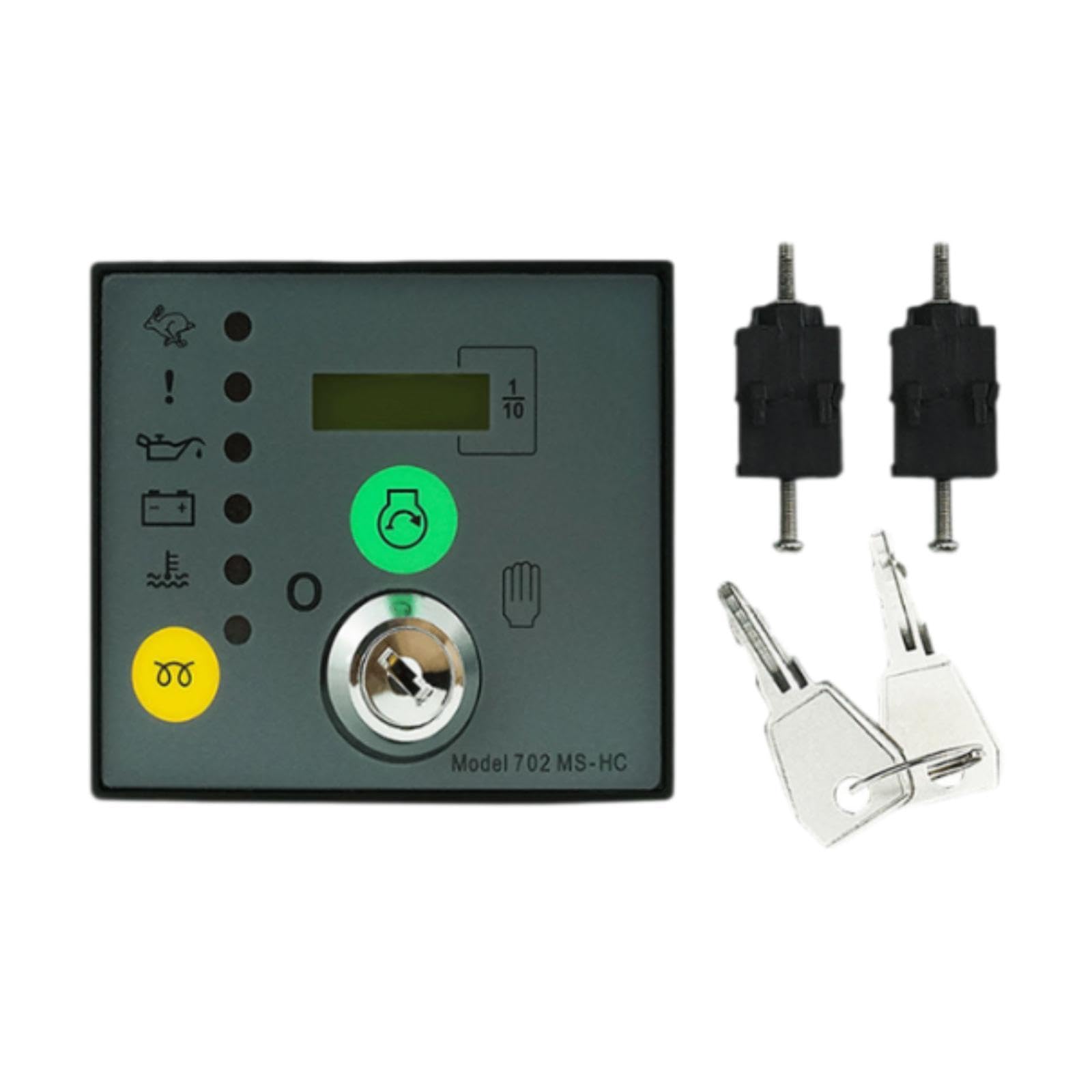 UJEAVETTE Generator Controller Board Panel Sturdy with Key Diesel Engine Control Panel-picture-29