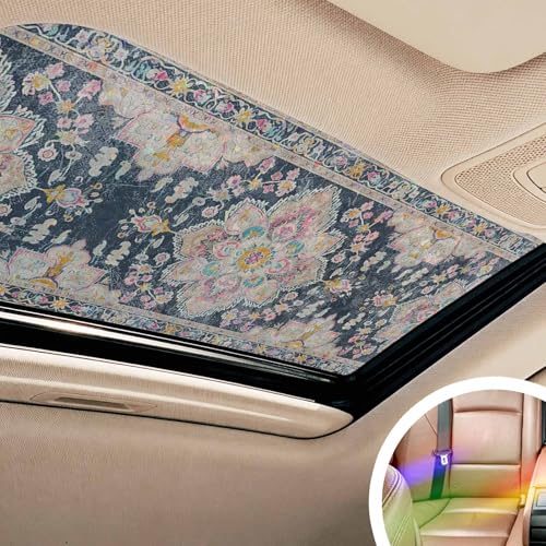 Película de privacidad para ventana Boho azul zafiro 17.7x78.7 pulg miniatura 5