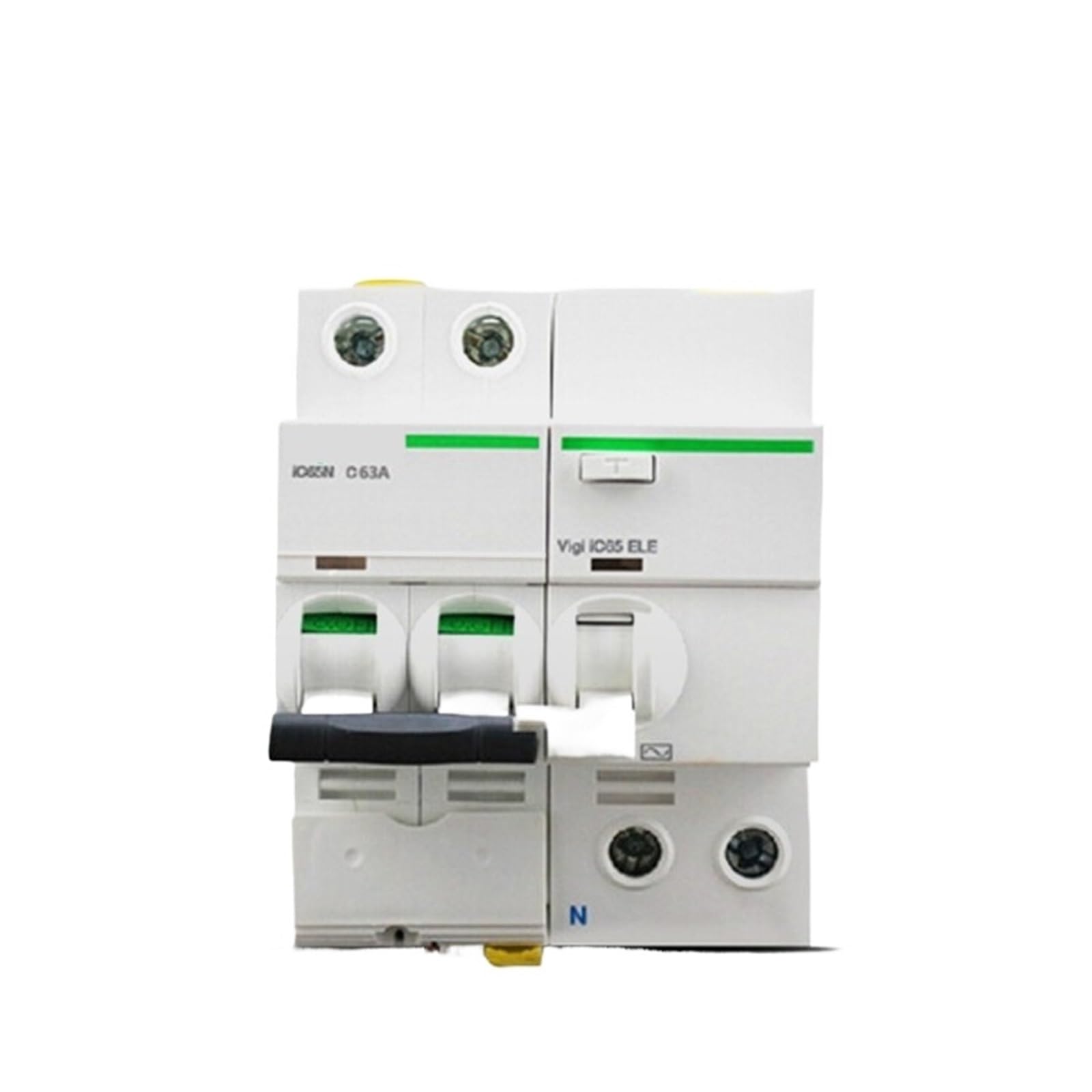 A9 IC65N Luftleistungsschalter Leckage-Hauptschalter 1P 2P 3P 4P 6/80A for Sichere Und Effiziente Stromversorgung(3P,6A)