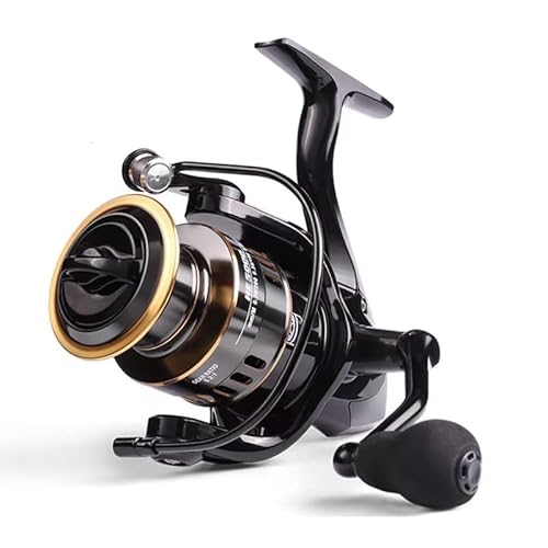 90KG Carretilha de Pesca, Molinete de Pesca Sports - Relação de Recúo 5.5:1 (HE7000)