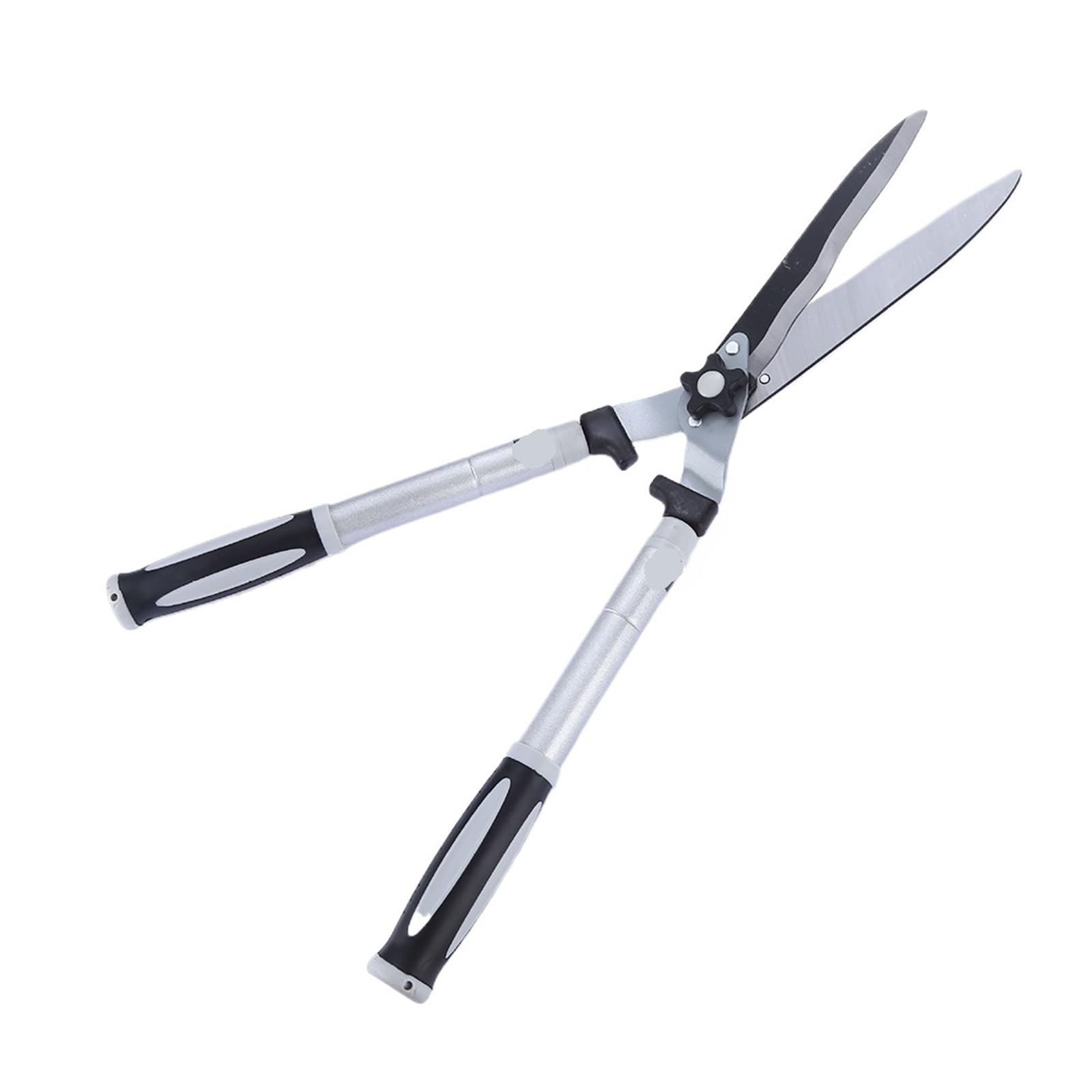 Garden Long Pruner Set, Telescopic Hedge Clippers Pruning Shears Soft Plant Branch Cutter Boxwood Trimmer(SK5 Steel)
