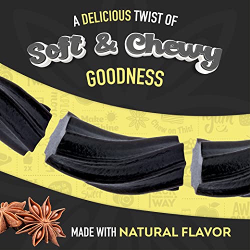 Wiley Wallaby Licorice 24 Ounce Classic Gourmet Soft & Chewy Australian Black Licorice Candy Twists thumb #4